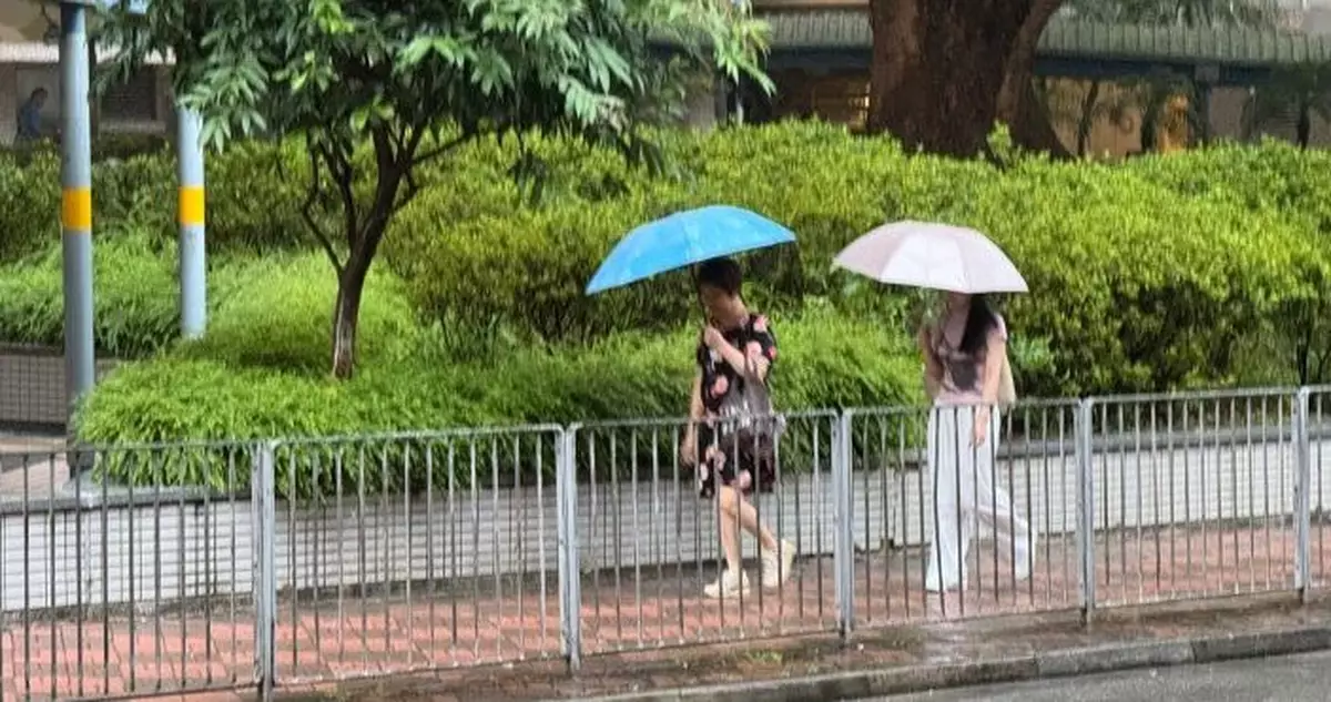 天氣｜天文台改發黃色暴雨警告信號