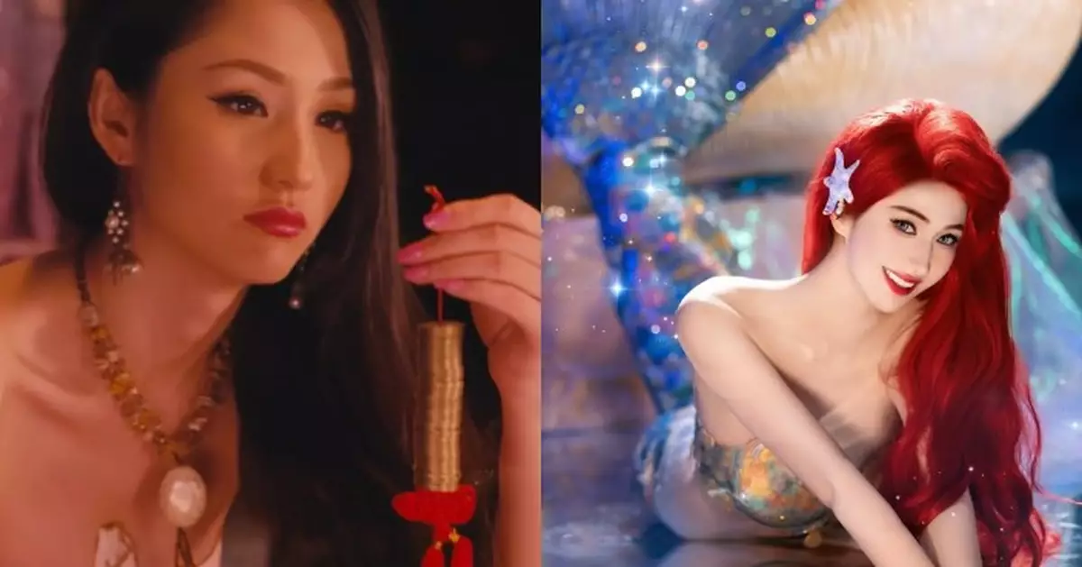 前三級女星火辣化身美人魚惹熱議 狂迷露骨留言激增 一度下架相輯