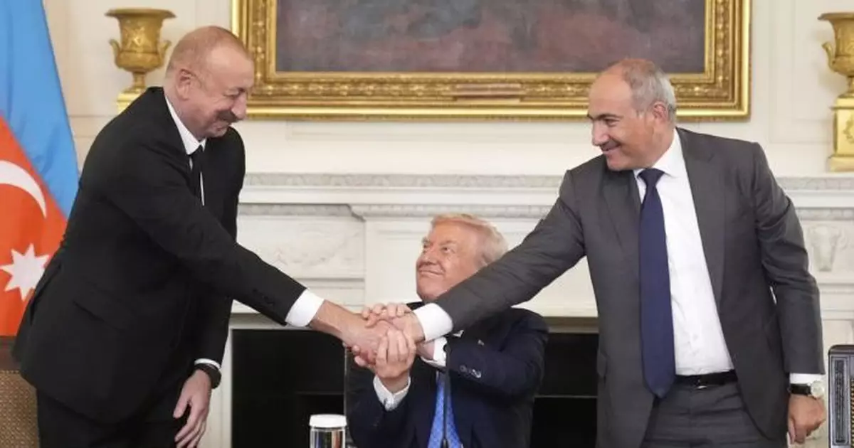 特朗普：亞美尼亞與阿塞拜疆承諾永遠停止戰鬥　