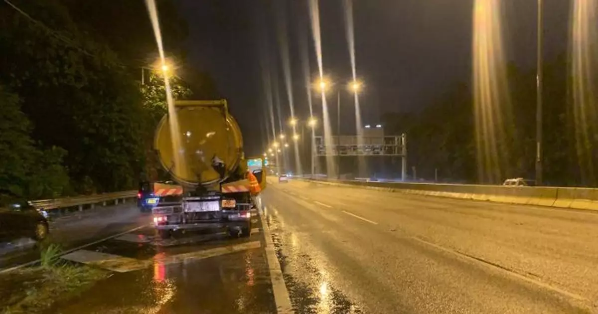 渠務署利用人工智能預測水浸　緊急應變隊巡查清理瘀塞地點才收隊