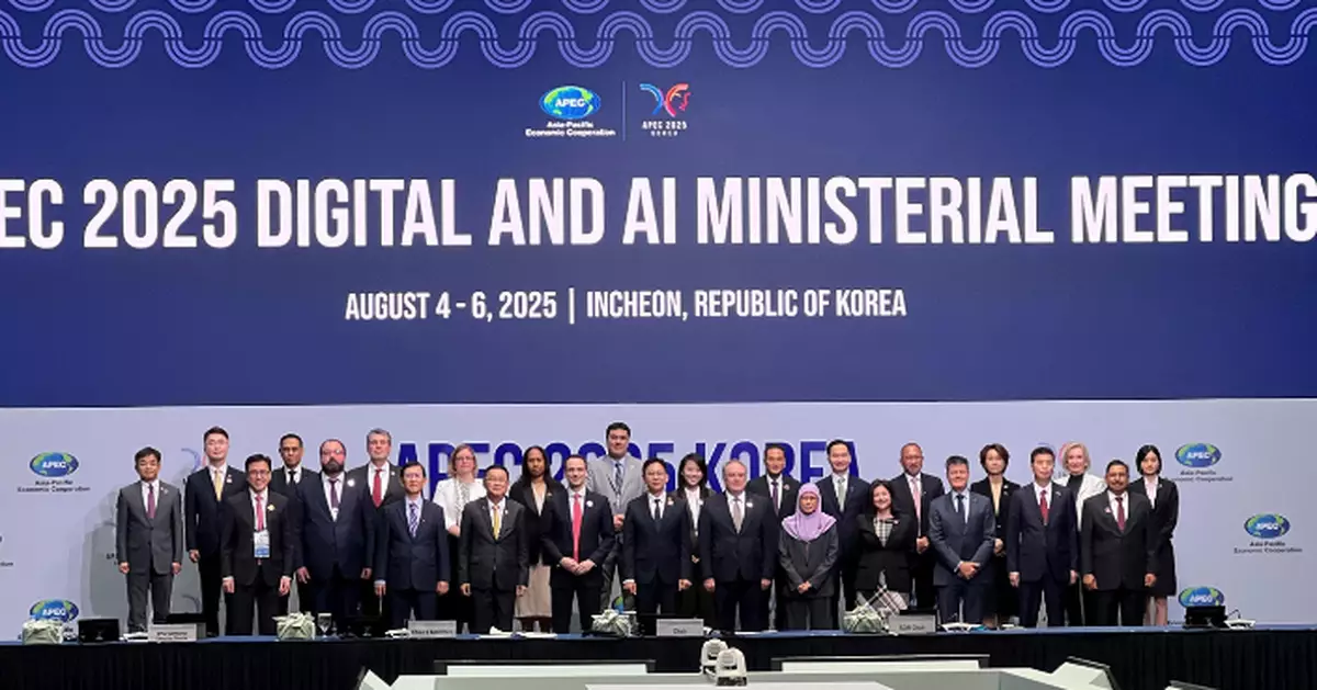 南韓出席亞APEC數字與人工智能部長級會議 孫東：政府已將AI提升至關鍵產業