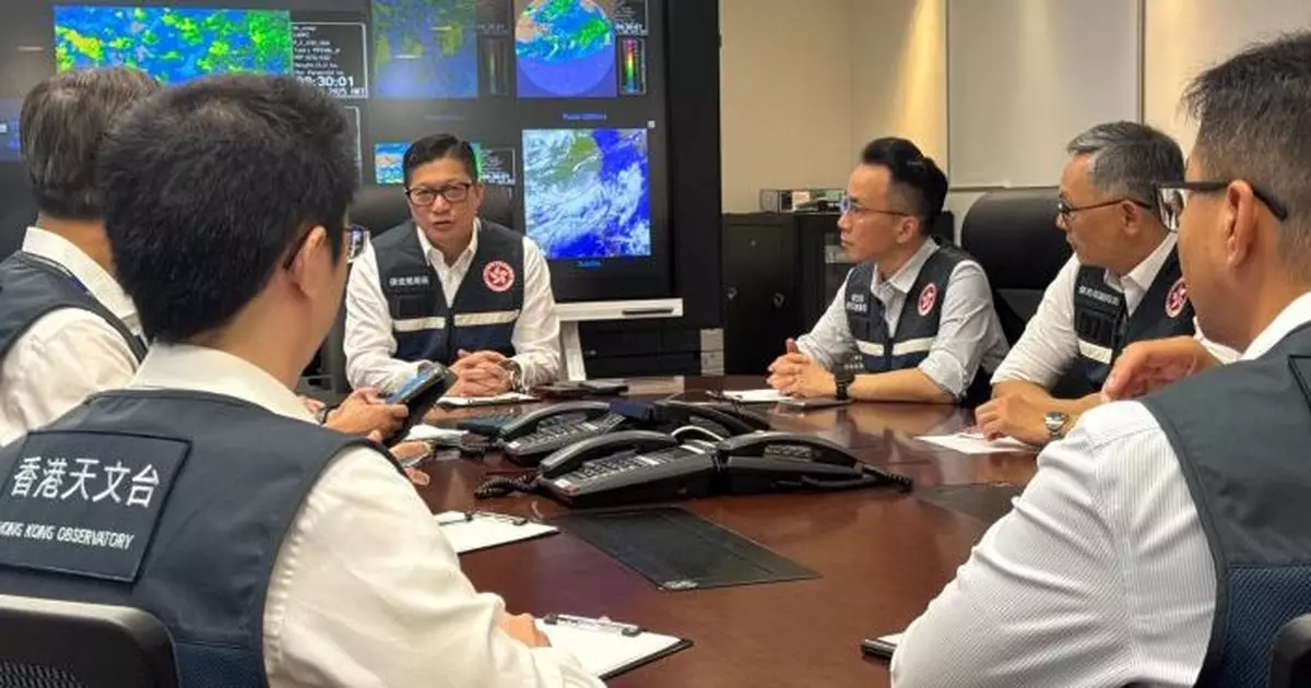 EMSC通宵運作   跨部門統籌應變