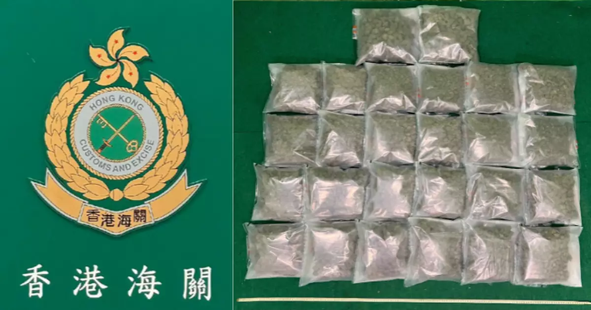 20歲曼谷抵港男旅客 行李藏13公斤懷疑大麻花被海關起訴