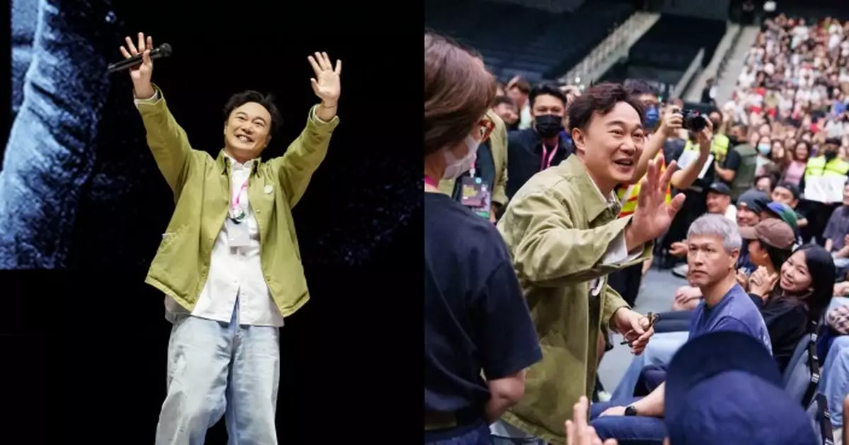 陳奕迅現身澳門出席演唱會紀錄片首映 與現場觀眾分享巡演點滴