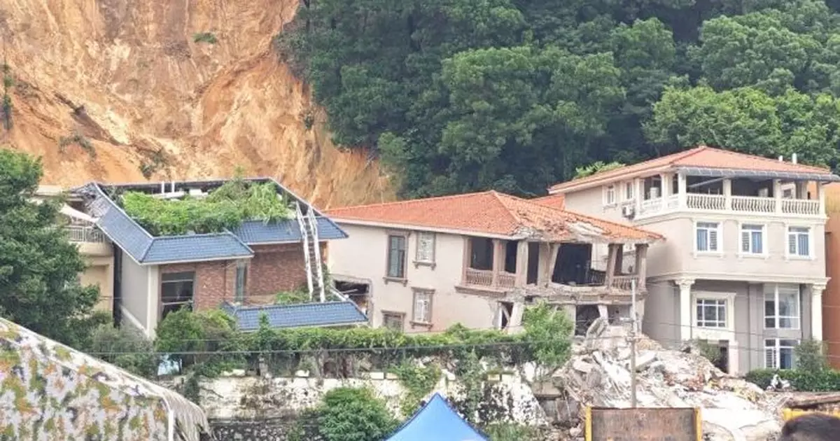 廣東廣西發布暴雨橙色預警　廣州市白雲區山泥傾瀉再多1人獲救