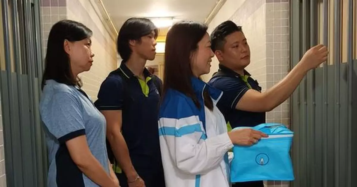 煤氣公司社區關係聯絡組黑雨下迅速支援社區