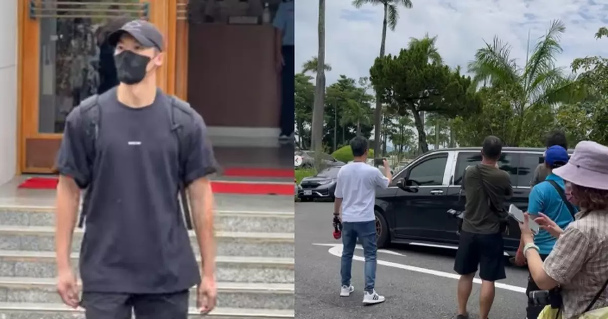 許光漢服役一年圓滿結束 靚仔回歸劇組拍戲
