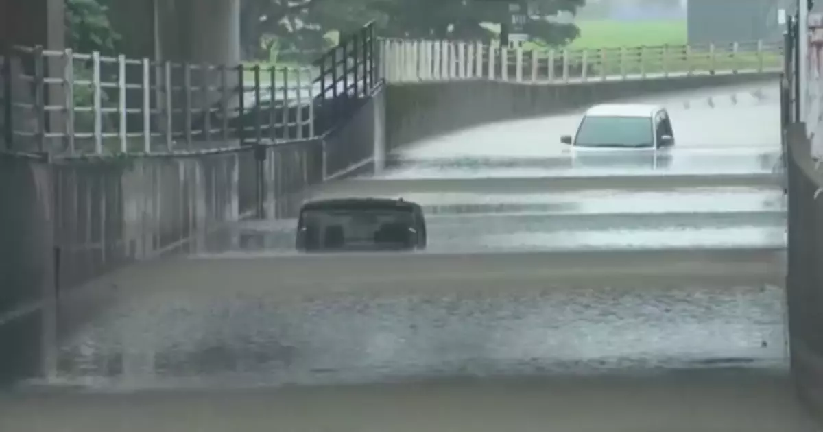 日本石川縣遭遇暴雨 雨量破紀錄氣象廳發山泥傾瀉警告