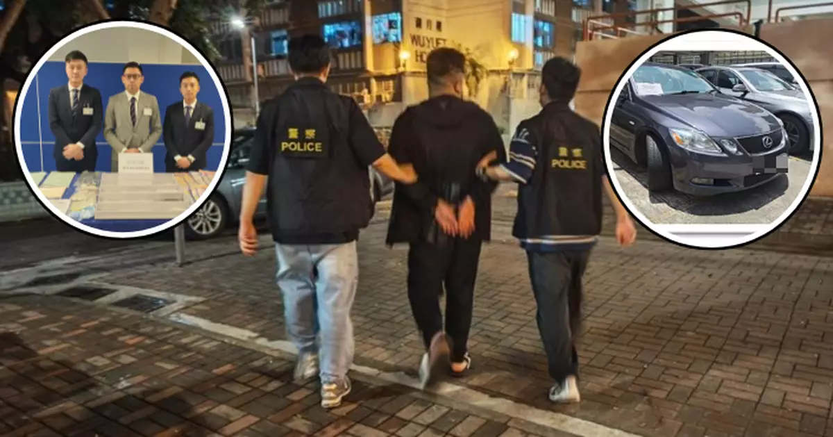 警破黑幫涉以空殼公司登記車輛犯案 拘21人檢18部車輛