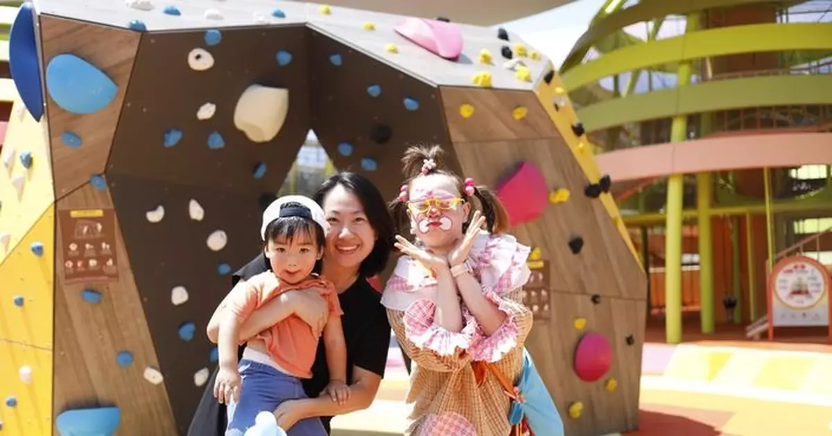 啟德體育園「五行童樂園」正式開幕 打造親子消閒好去處