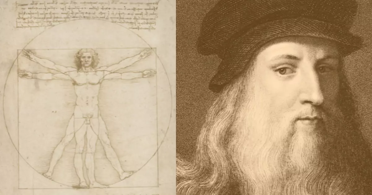 達文西畫作暗藏密碼！英專家驚見「完美三角」竟同假牙設計有關？