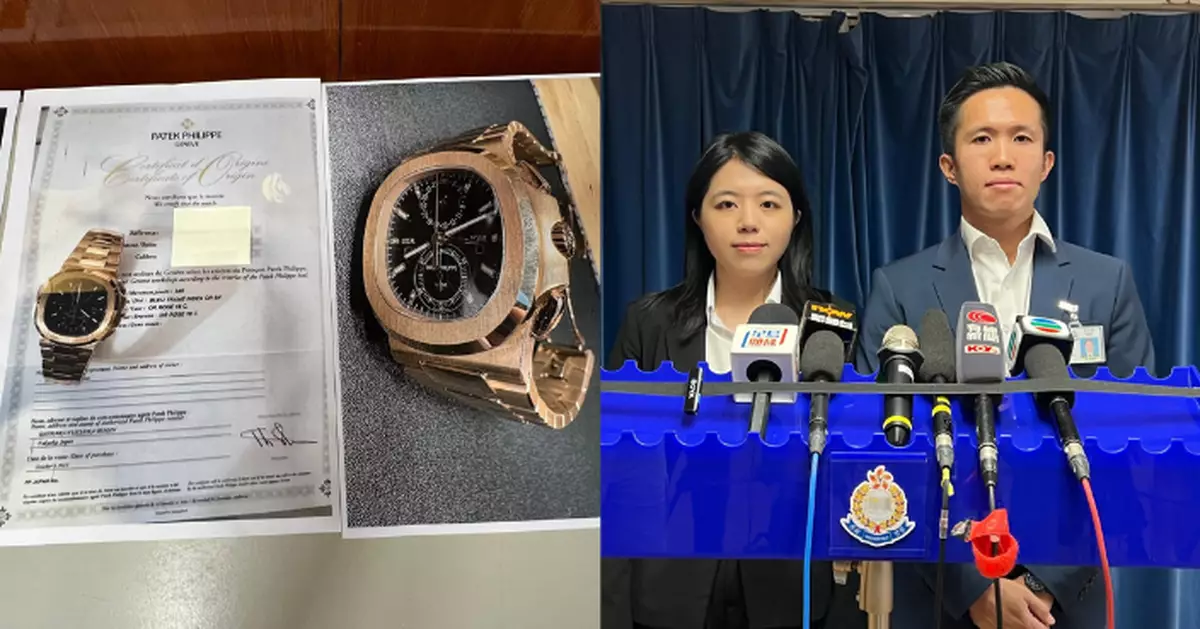 尖沙咀假錶行以「練功券」交收   內地客遭呃走逾400萬名錶兩男被捕