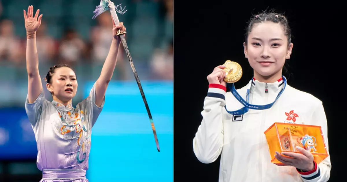 沈曉榆奪金稱如發夢 享受比賽最重要盡了力便可以