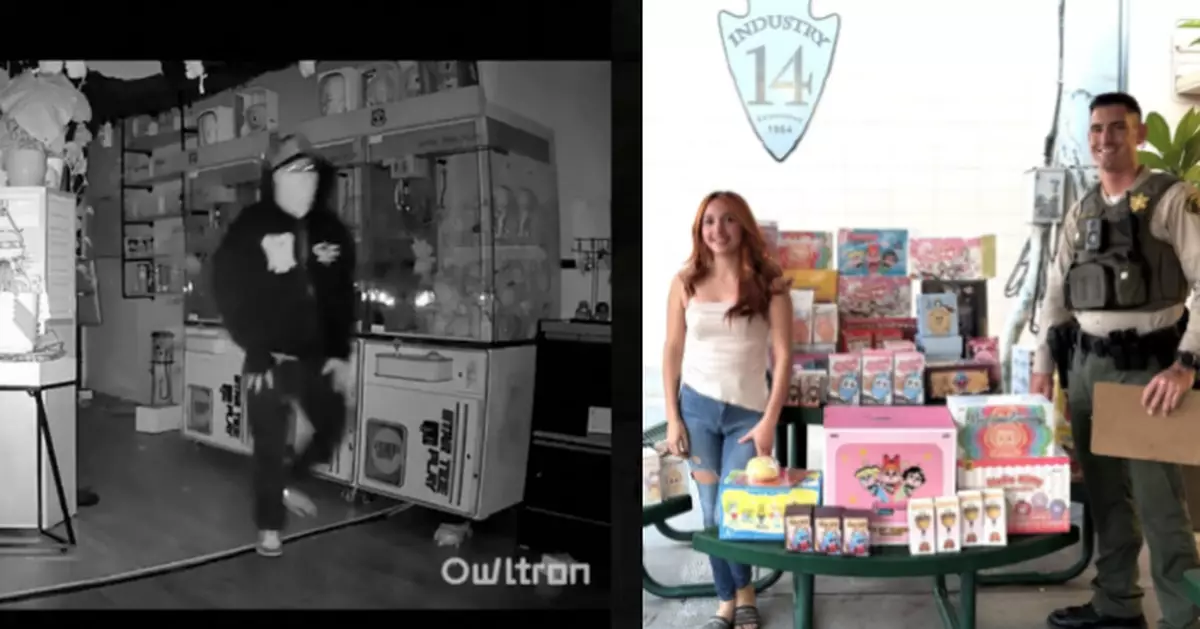 洛杉磯潮玩店慘遭洗劫！Labubu全被掃空 盜賊翻箱倒櫃畫面曝光