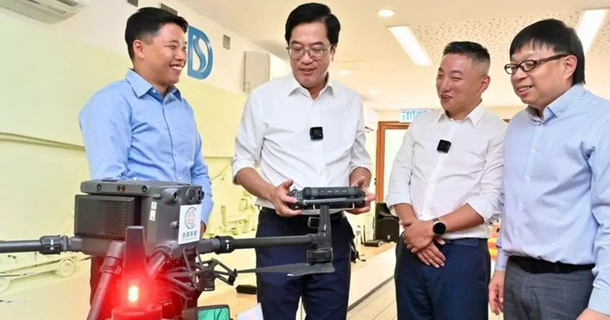 發展局女婆山工地引入無人機勘察 提升工程質量及安全監察