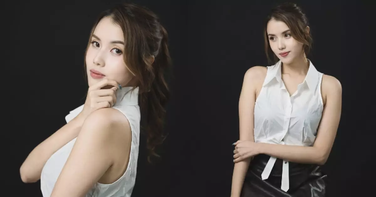 鄧凱文收起性感變知性女神 網民激讚：點影都咁靚！