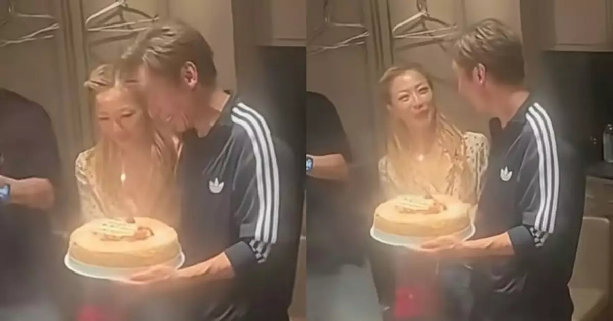 許志安58歲生日片段流出 與鄭秀文恩愛切蛋糕