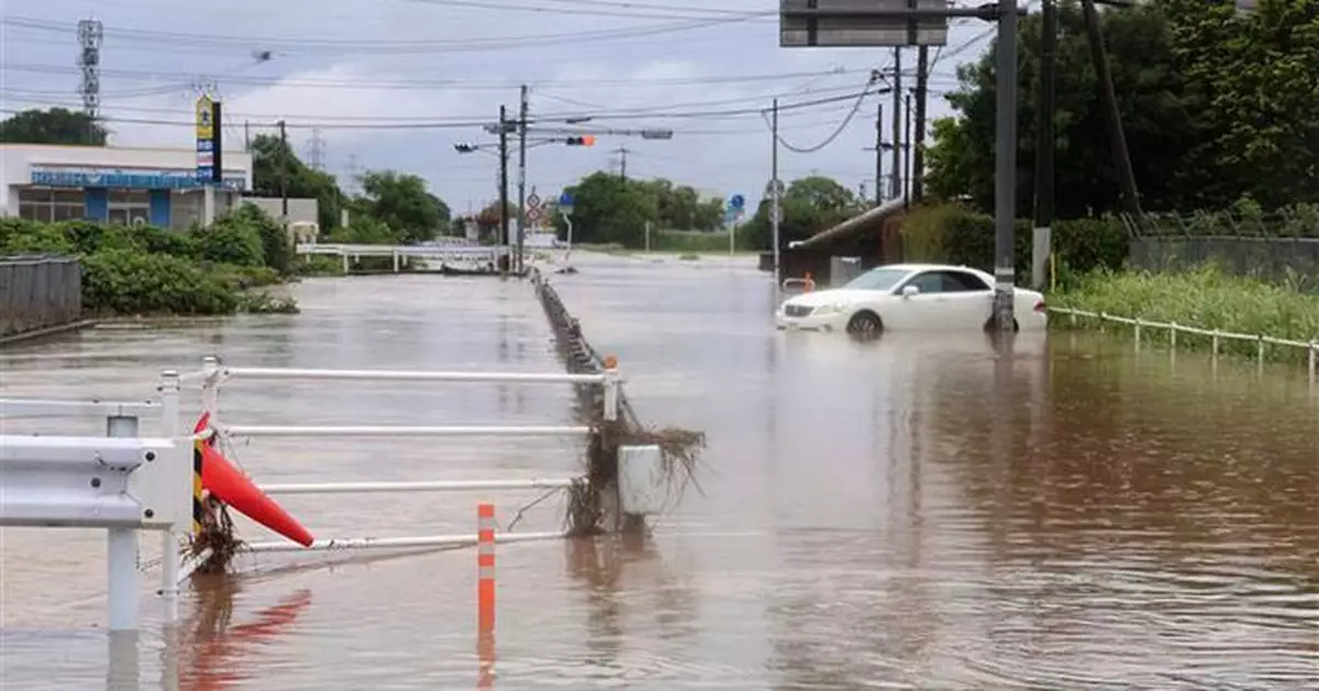 日本九州暴雨成災 釀2人死亡多人失蹤