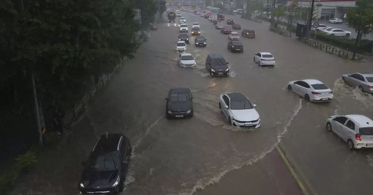 南韓首都圈極端暴雨釀3死