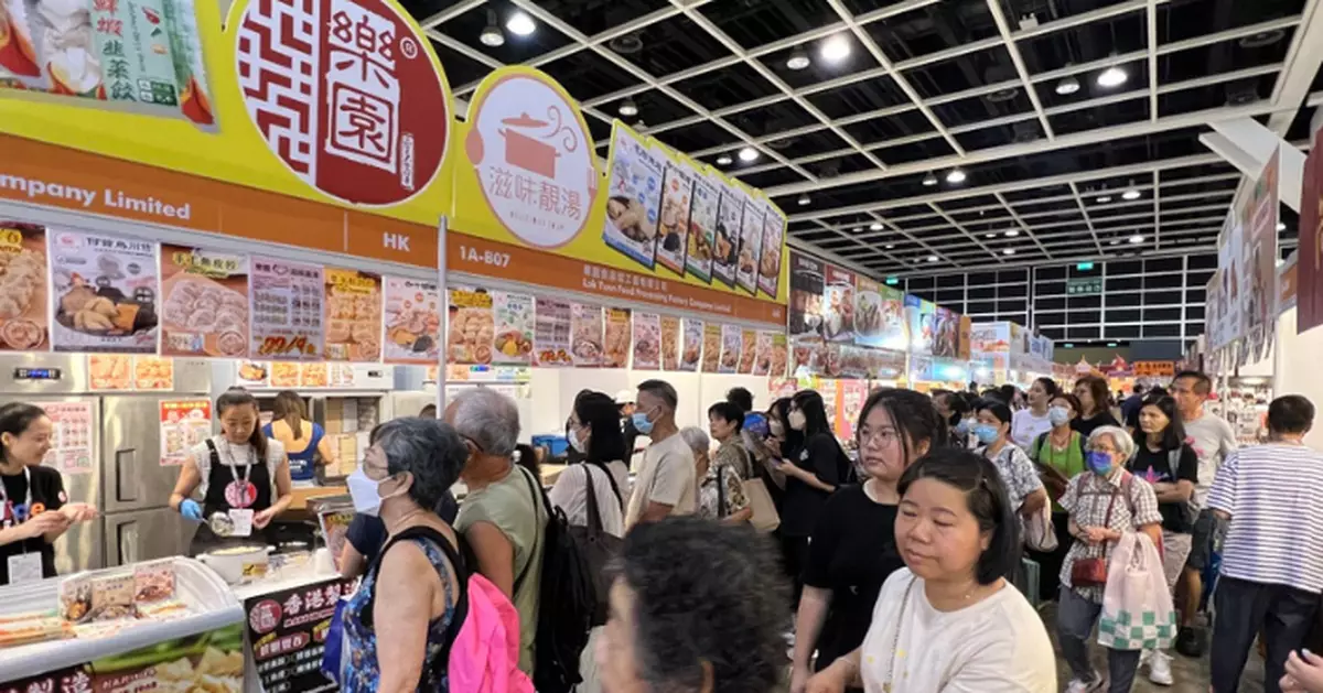 因「黑雨」延遲開放 美食博覽周五至周日延長開放時間