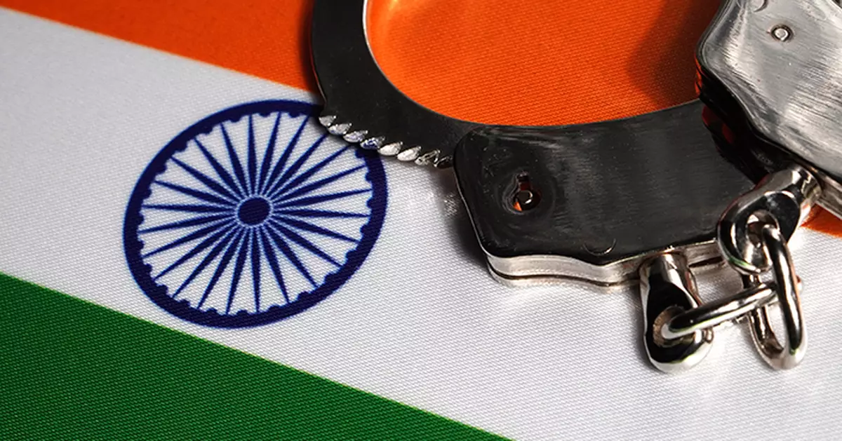 印度6嫌犯設「國際警察機構」  冒充警察索「捐款」被捕