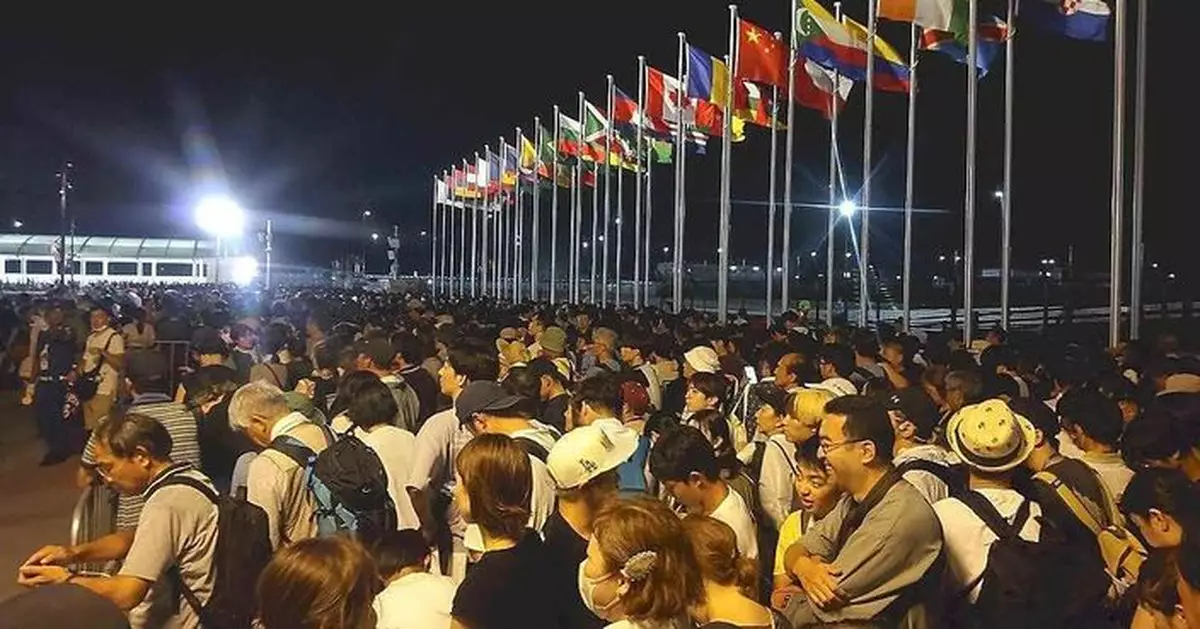 大阪地鐵中央線發生故障 約3萬人一度滯留世博會場