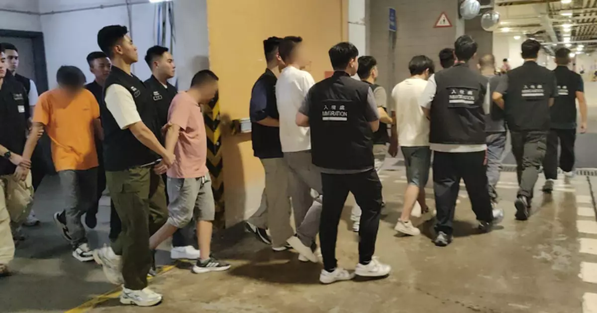 入境處7月起展開打擊非法勞工專項行動 共拘捕165人包括54名僱主