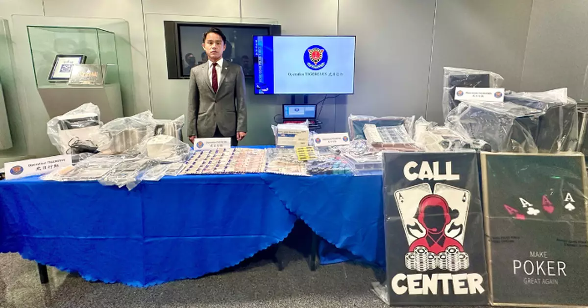 警「虎目」行動全方位打擊黑幫 破賭場及製毒工場拘65人