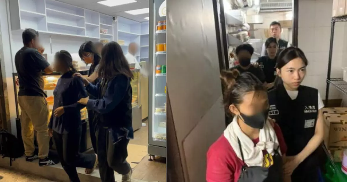 洗碗承辦商涉安排外地人到食肆工作 入境處拘6黑工5僱主