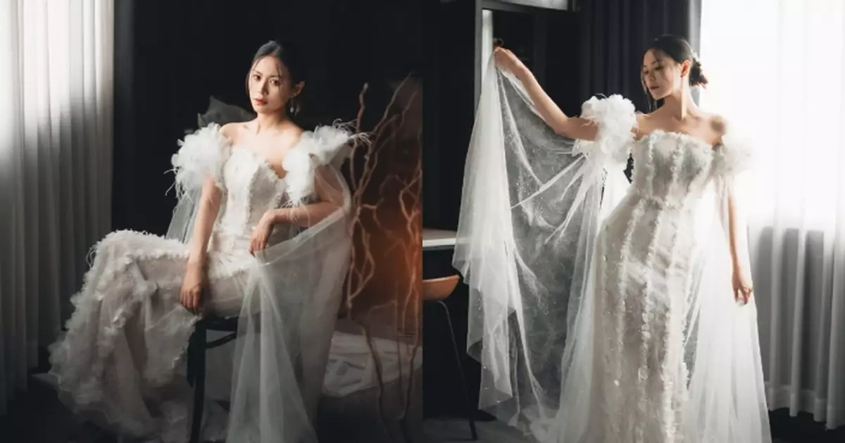 莊易羚憑出色演技成上位小花 晒唯美婚紗照展魅力一面