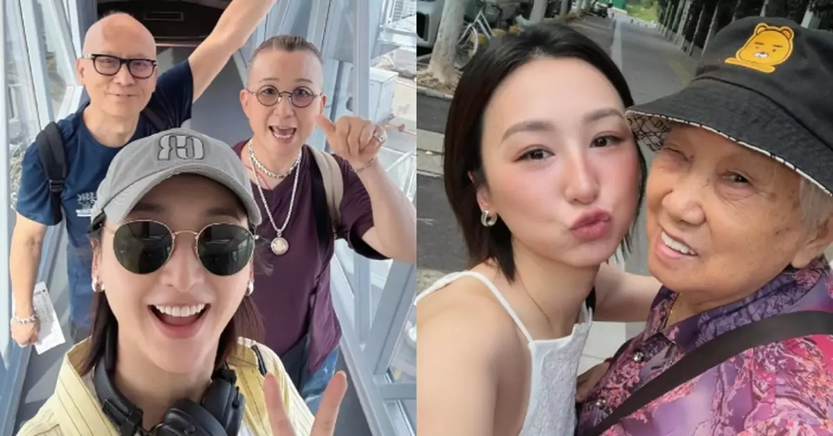 高海寧澳洲回港即同父母飛南京 攬實外婆兼歎愛心餛飩