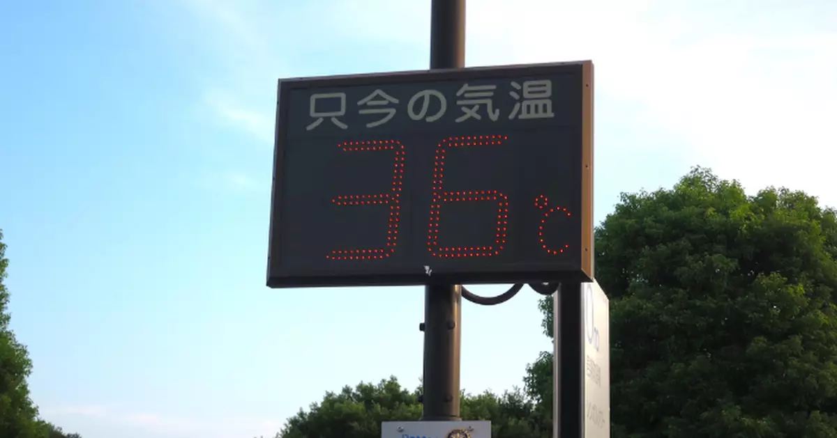 日本東北至九州多地高溫 東京都內22人疑中暑送院治理