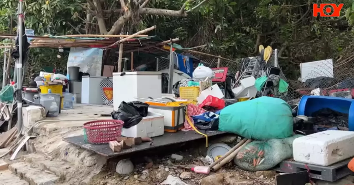 一線搜查|清水灣二灘竹棚屋亂象 泳客私建佔地逾十年 拆完再起難杜絕