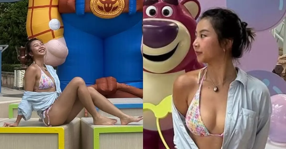 31歲前港姐何泳芍晒健美身材 完美體態獲網民激讚弗到漏油