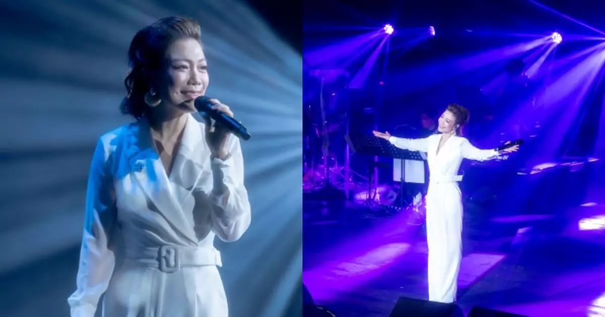龍婷「旅程Story演唱會」西九大盒首晚演出座無虛席 唱盡天王巨星經典