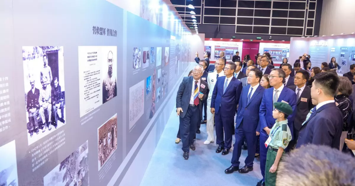 林定國﹕連串抗戰勝利80周年紀念活動 讓市民認識抗戰歷史及其意義