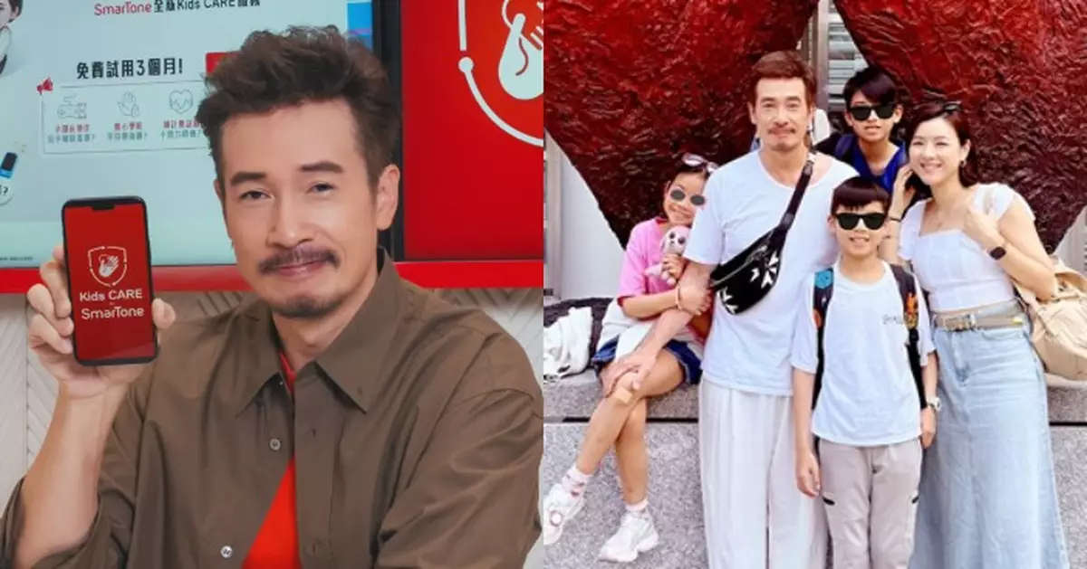 陳豪分享育兒心得預先與小朋友共同協商 與陳茵媺共同進退教仔零分歧