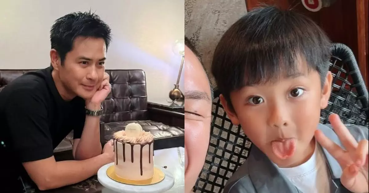 視帝鄭嘉穎安排兒子讀母校學廣東話 父子遊新加坡竟零合照