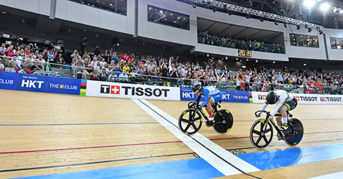 香港獲26及27年度世界盃場地單車賽分站主辦權 將於香港單車館舉行