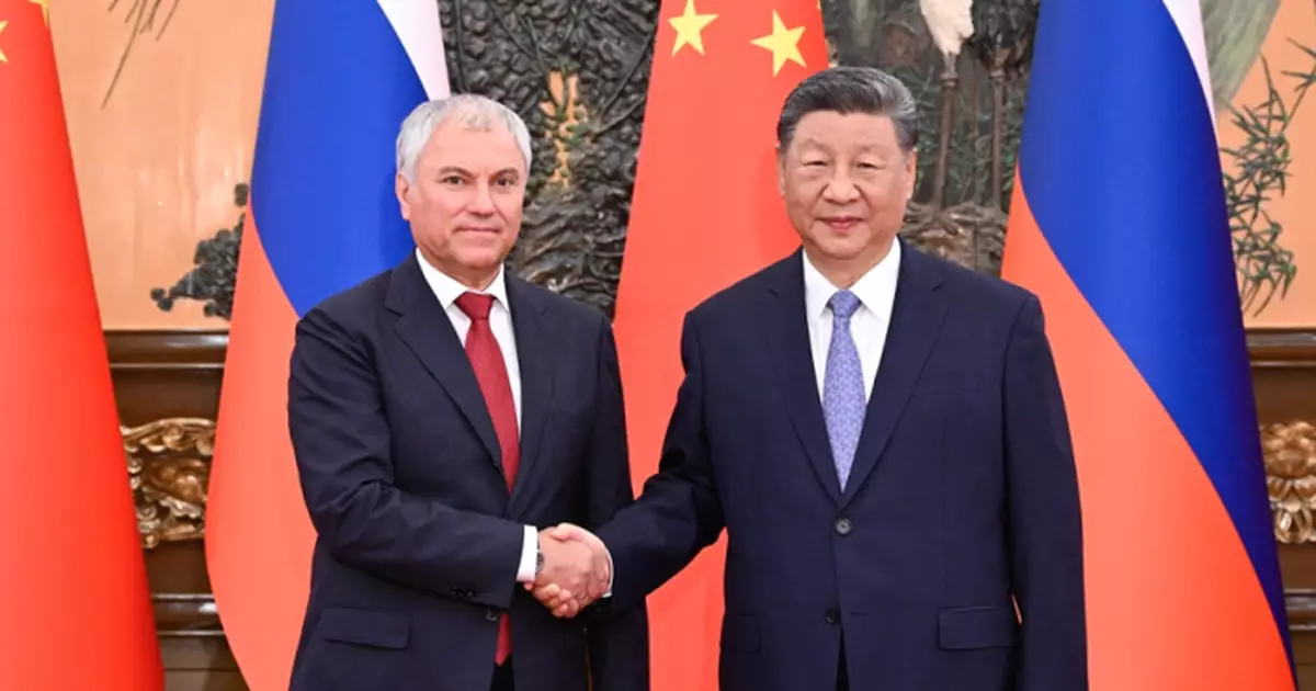 習近平主張中俄不斷深化戰略互信