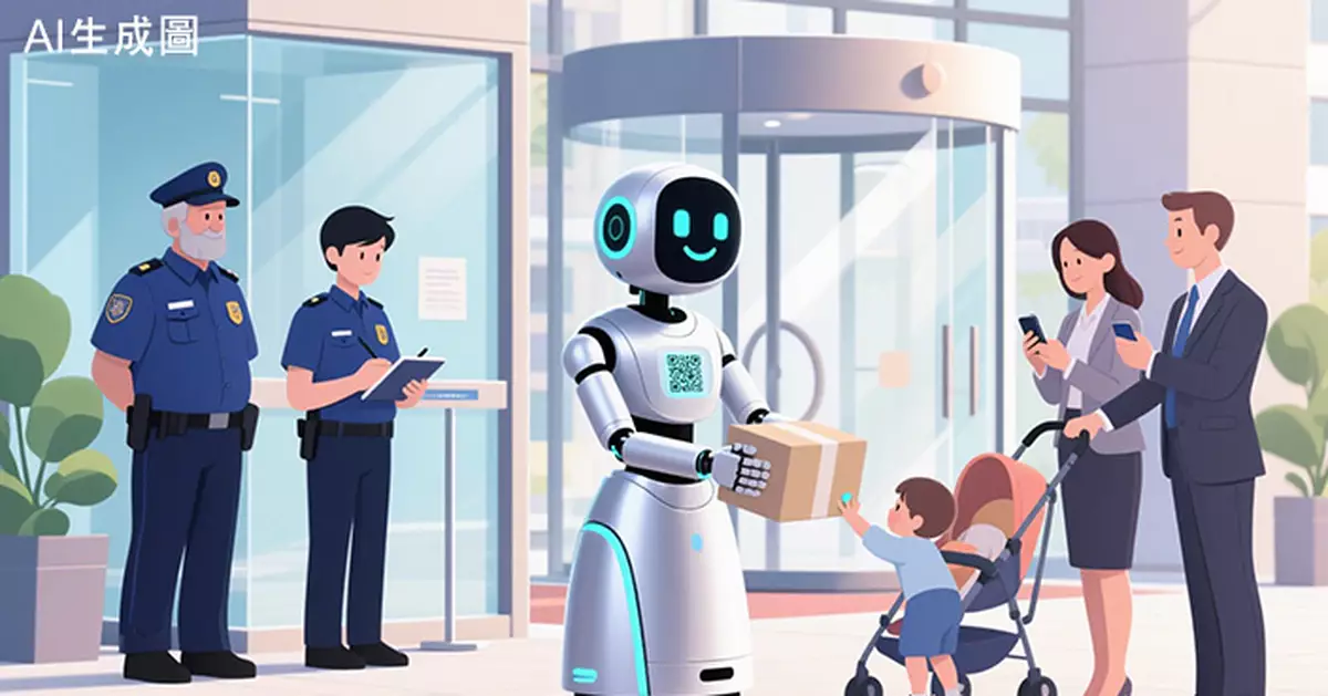 將軍澳屋苑研「禮賓機器人」取代4成看更料年慳過百萬　網民：AI搶飯碗