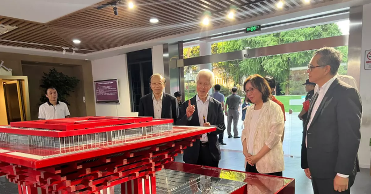 甯漢豪訪廣州 考察城中村改造項目及建造業產業園區發展