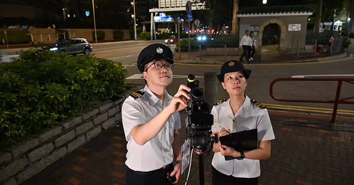 食環署利用紅外線夜視錄像查冷氣滴水成效顯著