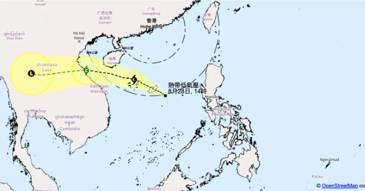 天氣 | 天文台:晚上7時10分發出1號信號