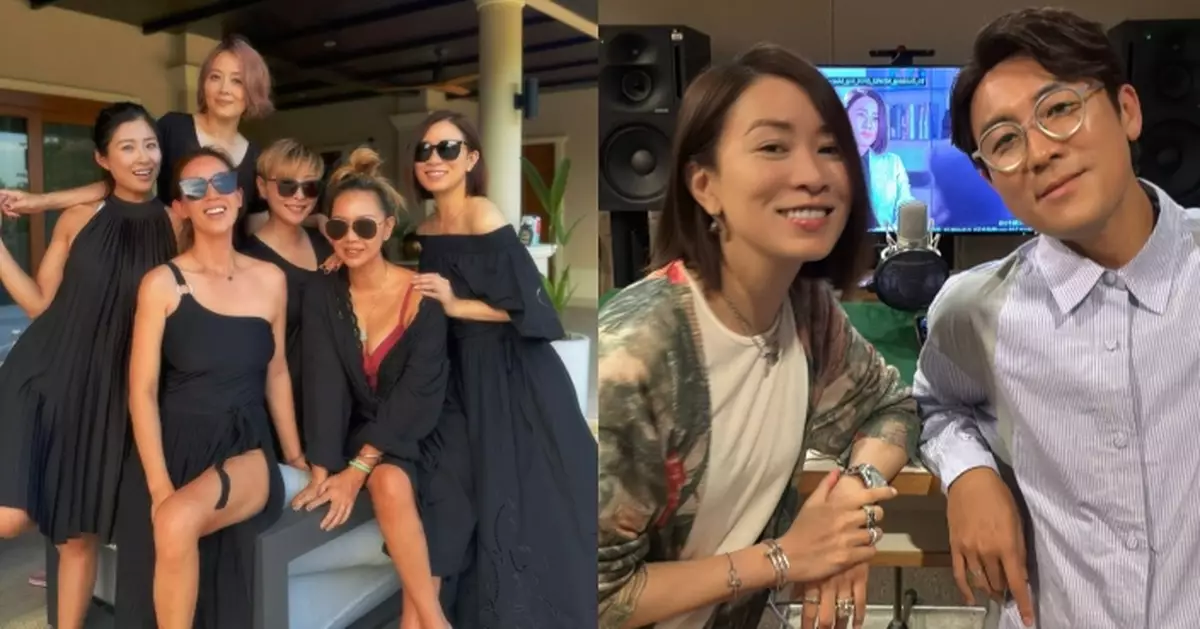 佘詩曼放完假叉足電回歸工作 為《新聞女王2》配音巧遇「前男友」