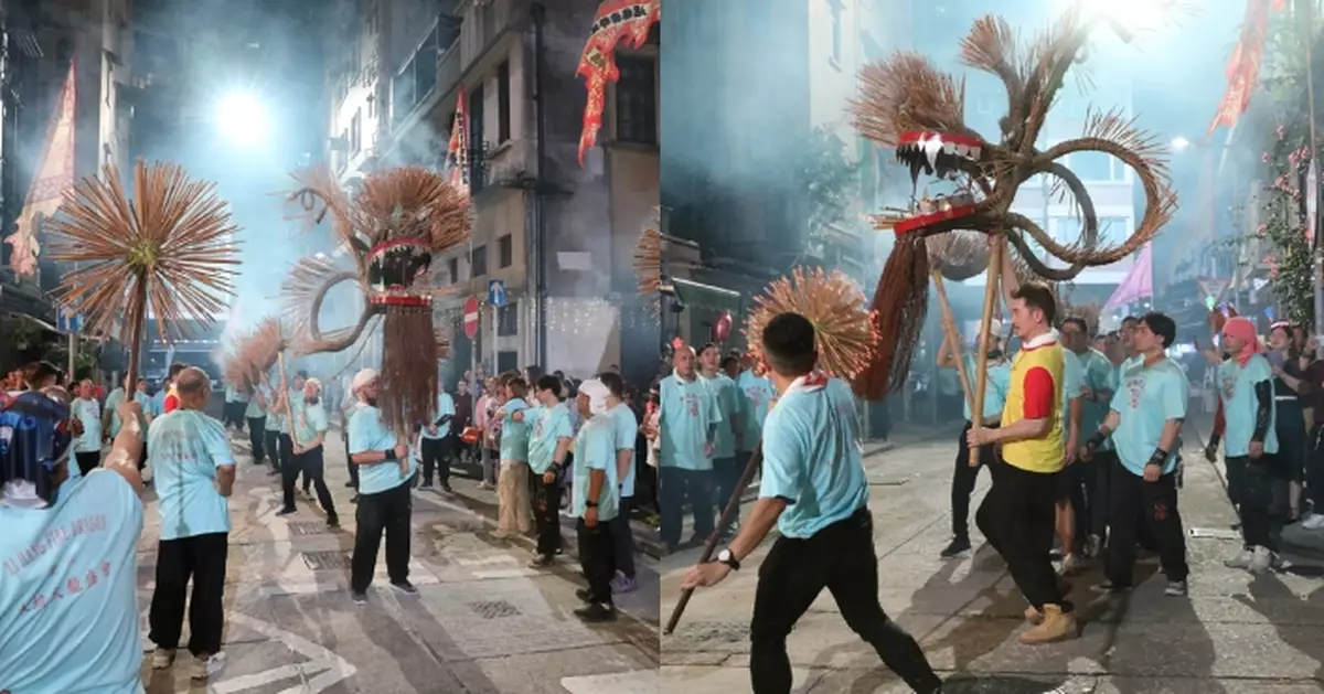 俠醫｜首集出動逾200人+無人機還原大坑夜舞火龍 陳豪70磅龍頭舞足一條街「紅都面晒」