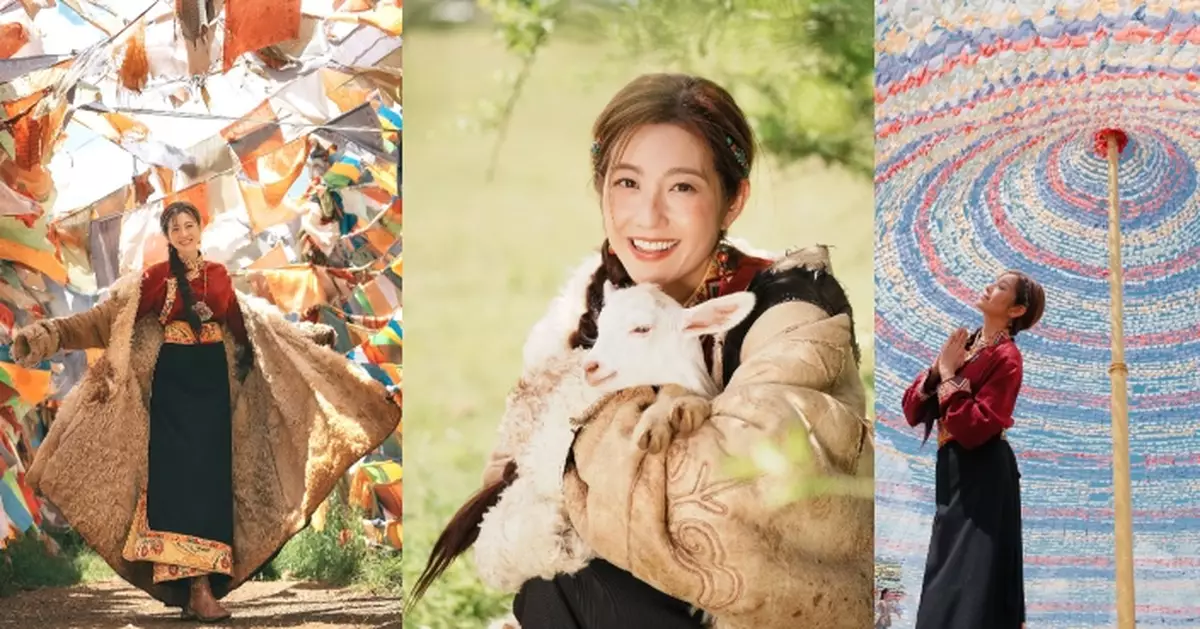 八月壽星陳自瑤拍攝唯美生日寫真 44歲人母保養得宜美貌依然