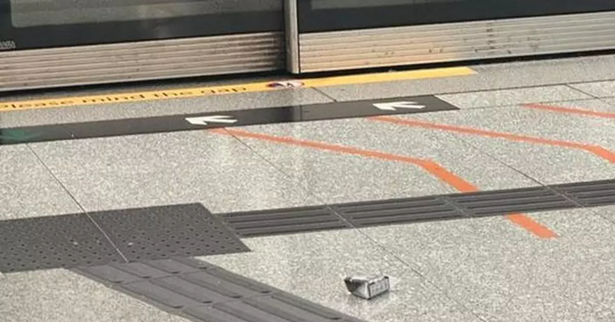 港鐵突有乘客從車廂丟這食物至月台 引發網民爆笑猜測背後原因