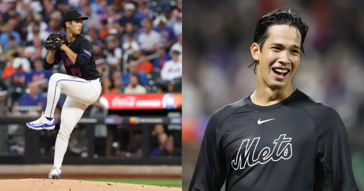 港移民後代唐天賜美職棒MLB首登場 6次三振對手助大都會大勝馬林魚