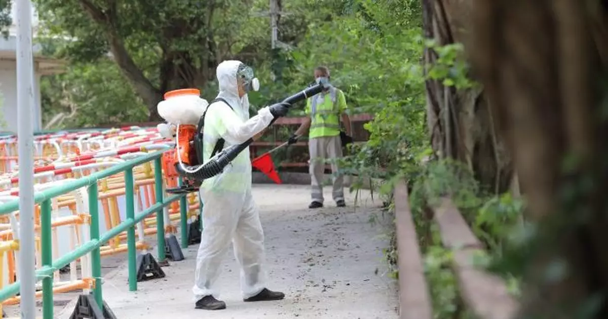 基孔肯雅熱 | 食環署葵青石籬一邨一帶加強滅蚊